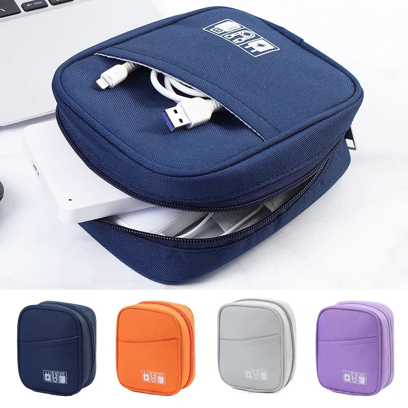 Tech Accessories Travel Bag - New Travel Data Cable Organizer Bag
