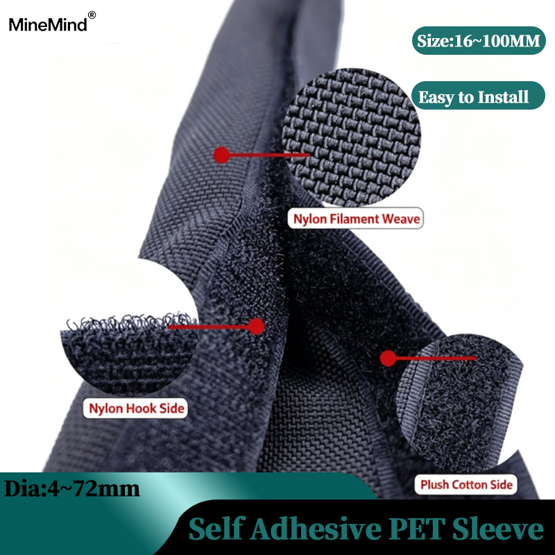 Cable Sleeve Neoprene - PET Self-adhesive Sleeve 16 20 25