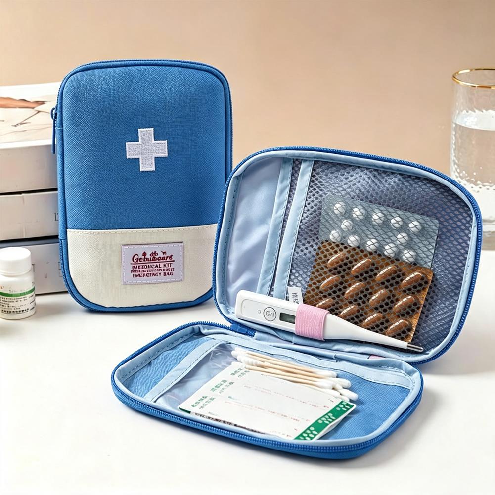 Tech Accessories Travel Bag - Large Capacity Portable First Aid Kit