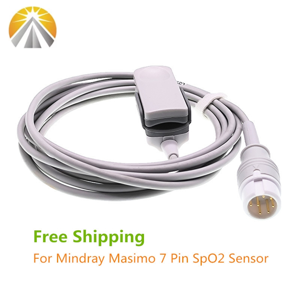I Tech Accessories - Reusable 7 Pin SPO2 Sensor for
