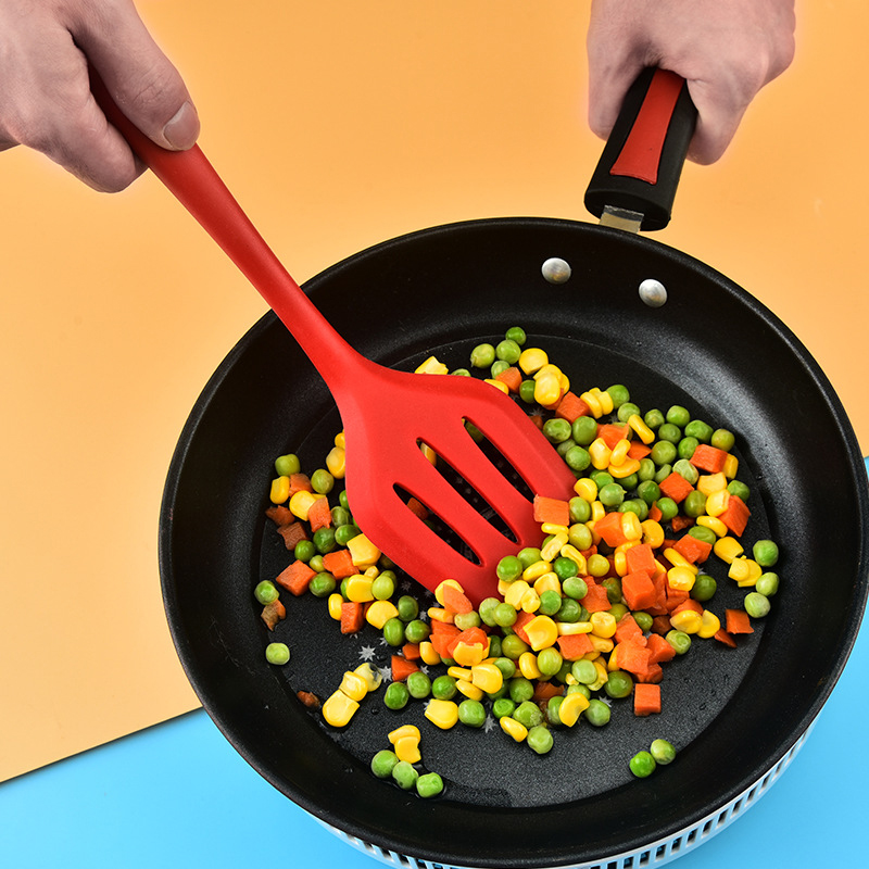 Silicone Turner Spatula Fried  - Hi Tech Kitchen Accessories review and price