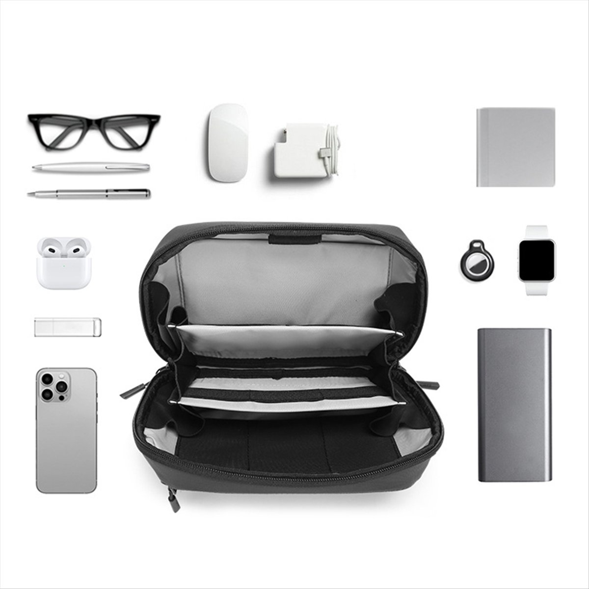 ☶❈＊♥AC1579-Waterproof Tech Pou - Tech Accessories For Travel review and price