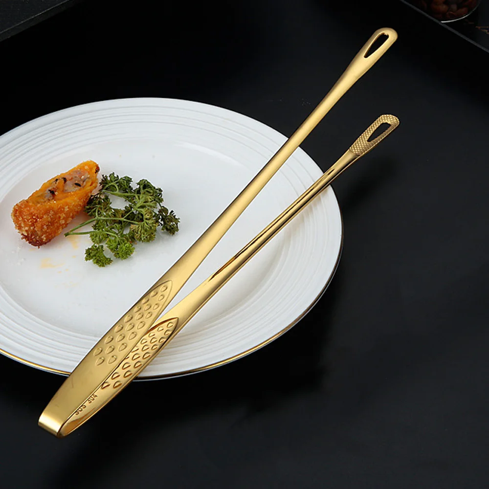 1PC Stainless Steel Food Tongs - Hi Tech Kitchen Accessories review and price
