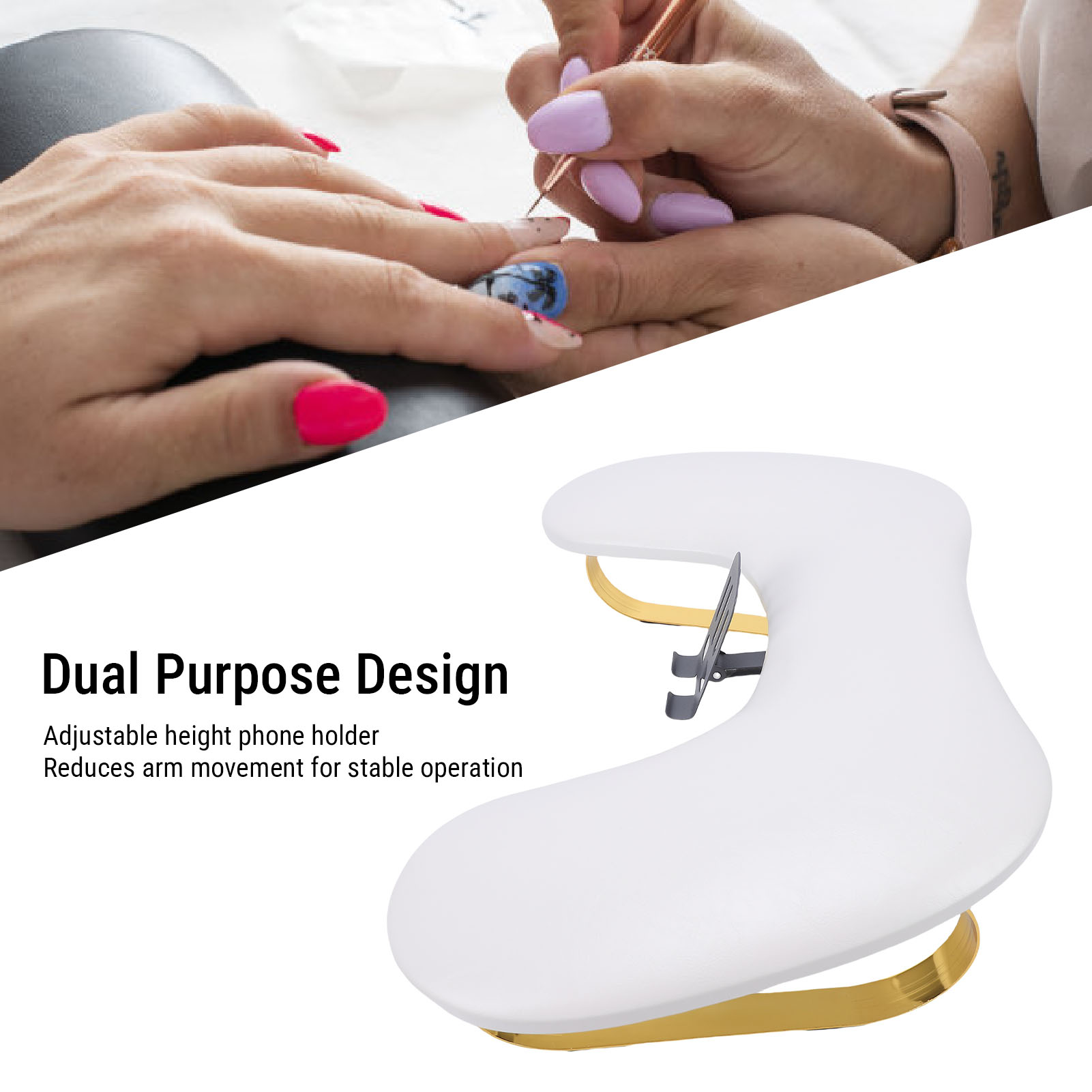 Nail Arm Rest for Nail Tech PU - Tech Accessories Stand review and price