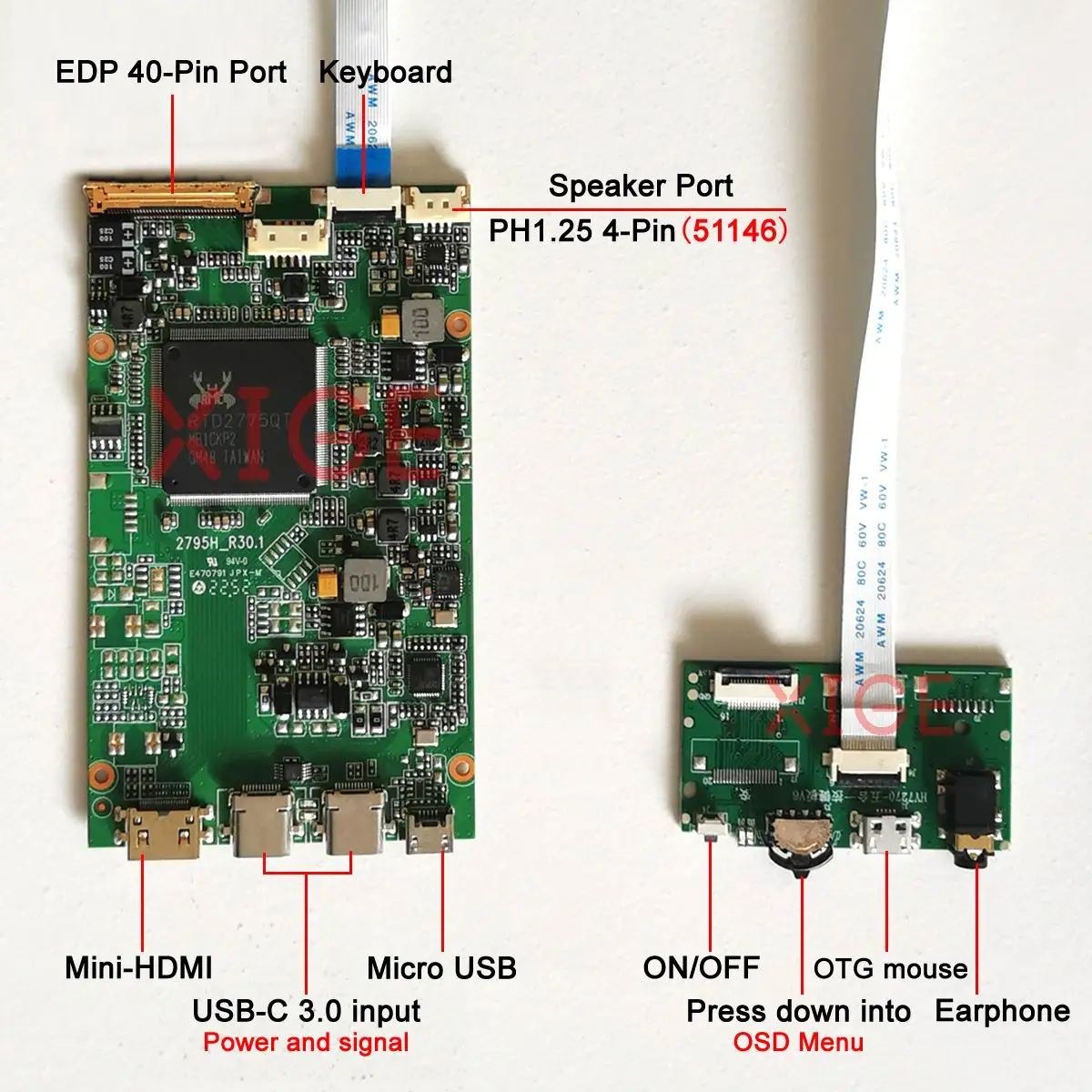 For LP140QH1 LP140QH2 LP133QH1 - Usb C To Hdmi review and price