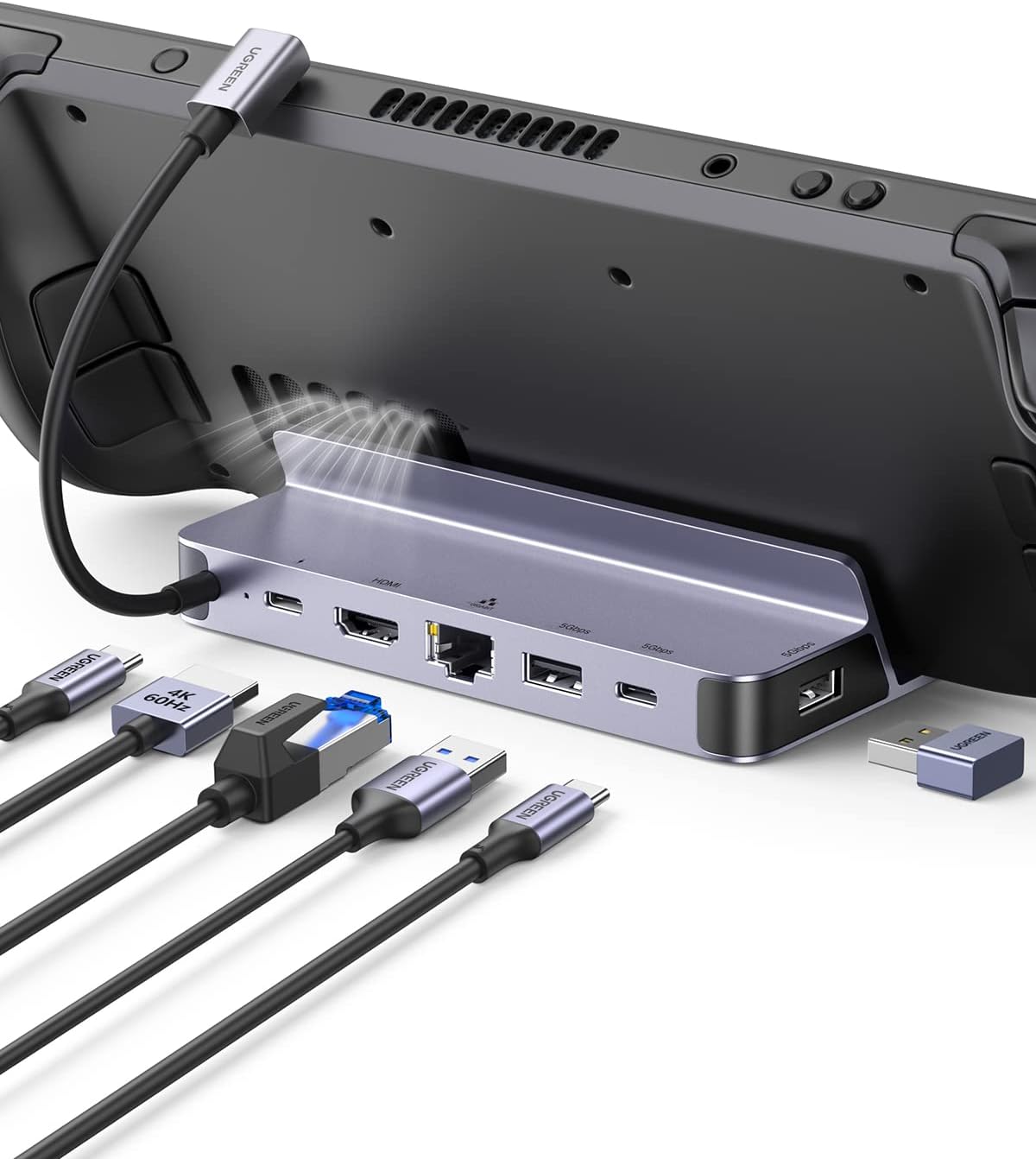 UGREEN Steam Deck Dock 6-in-1  - Usb C To Hdmi review and price