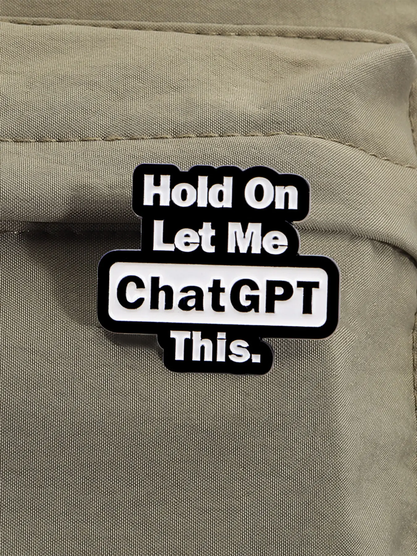 Chatgpt Enamel Pin Emblem Logo - Tech Accessories For Students review and price