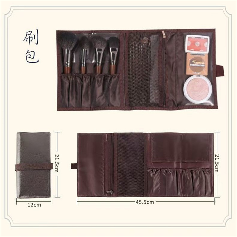 PU Leather Makeup Brush Roll B - Tech Accessories Travel Bag review and price