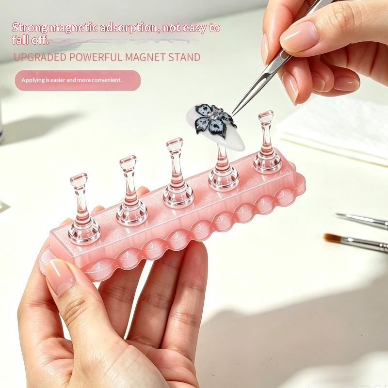 6Pcs/set Nail Holder Aurora Na - Tech Accessories Stand review and price