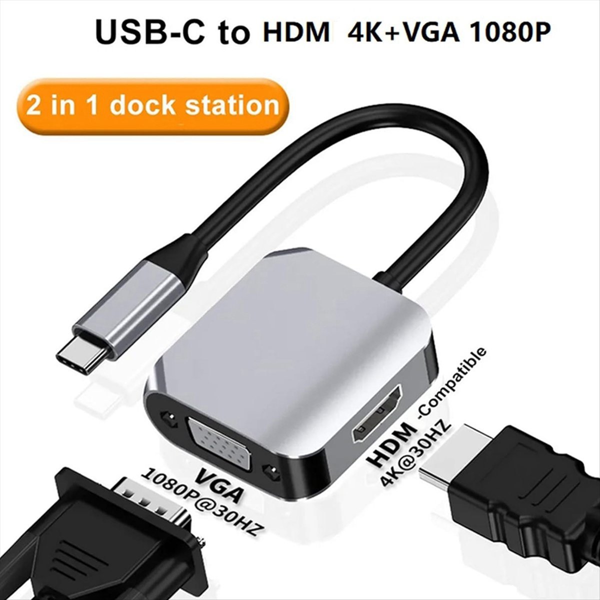 *A14E USB C Docking Station, 2 - Usb C To Hdmi review and price