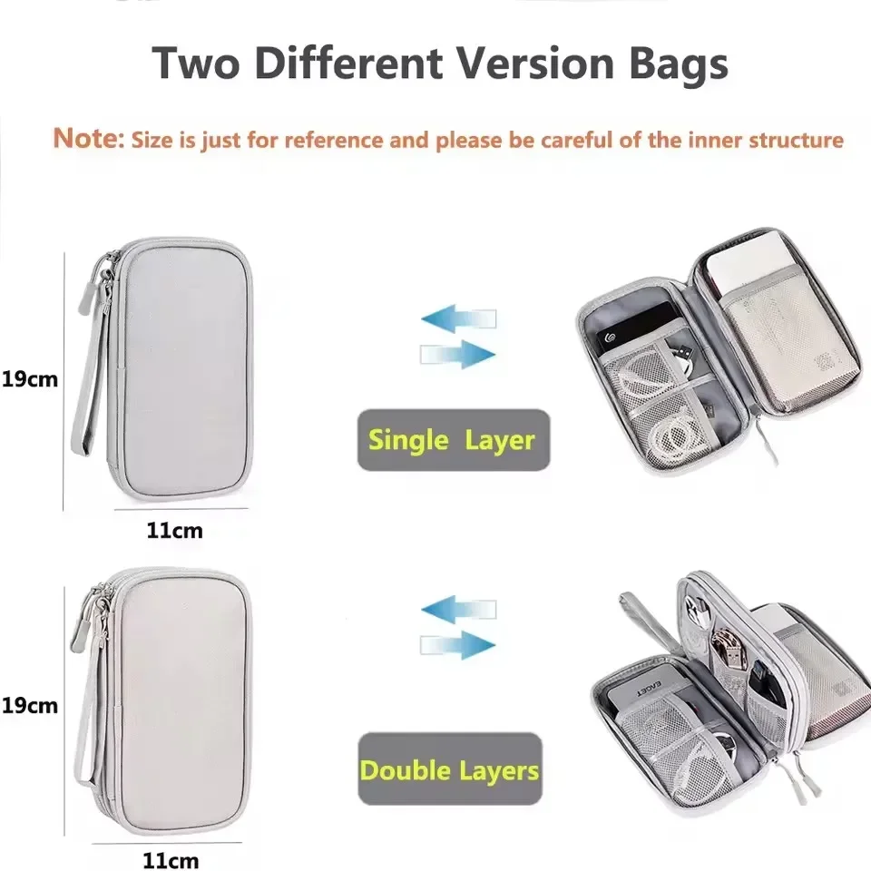 Travel Cable Bag Portable Digi - Tech Accessories Travel Bag review and price