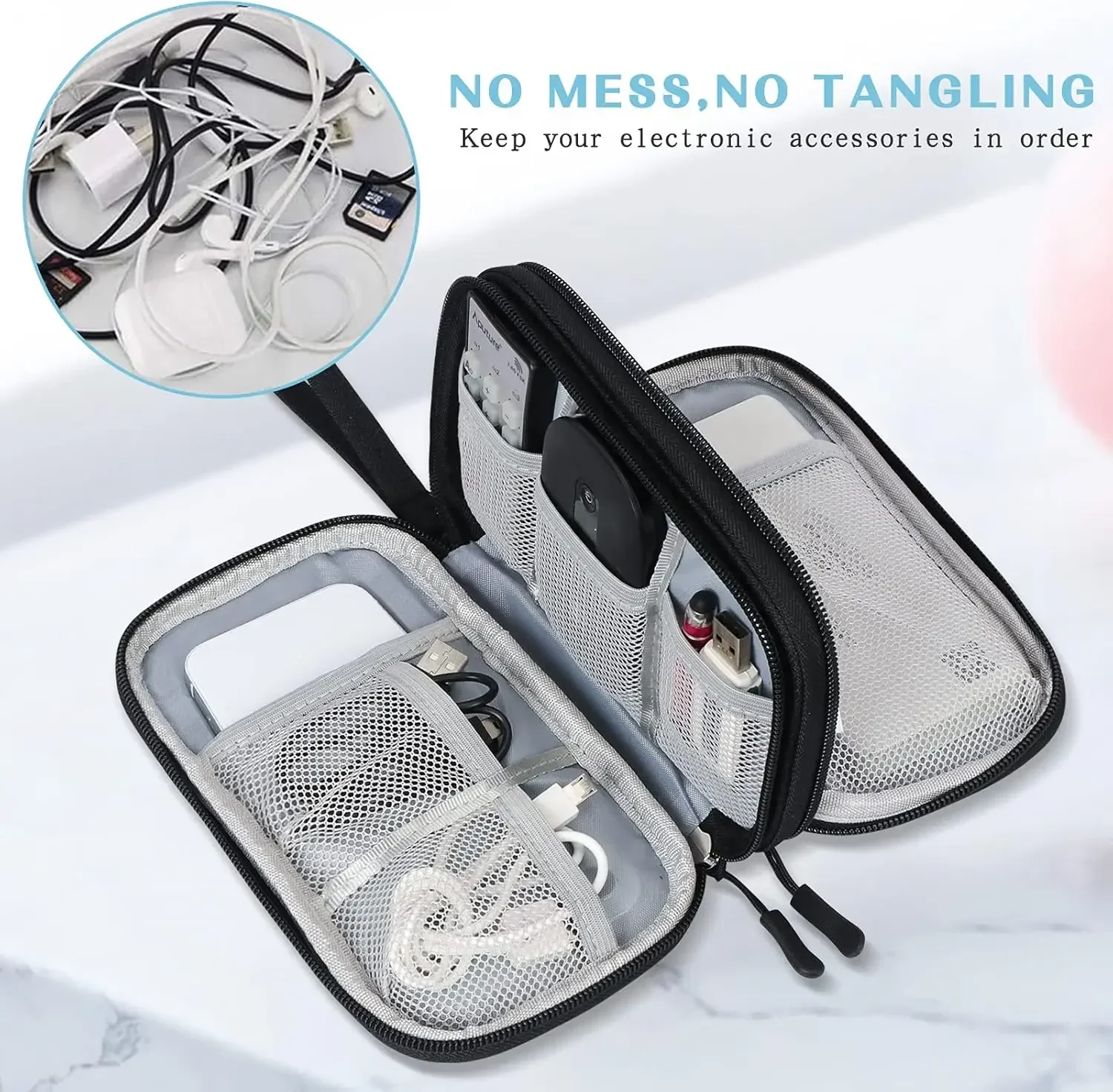 Travel Cable Bag Portable Digi - Tech Accessories Travel Bag review and price