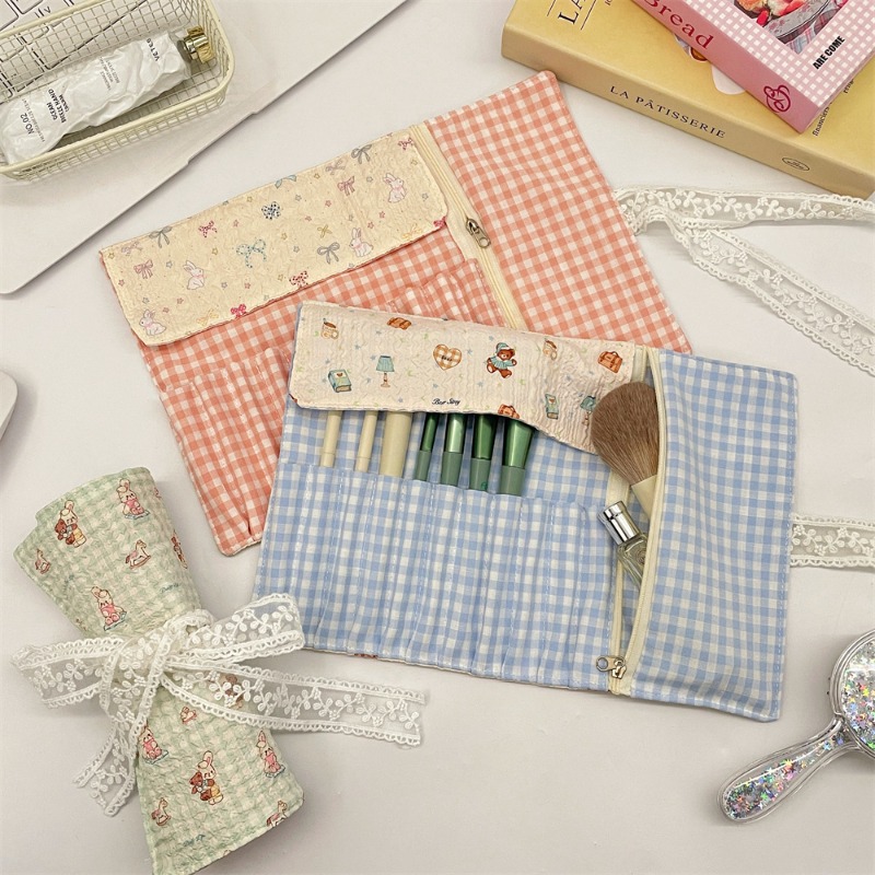 Cute Cartoon Embossed Pencil R - Tech Accessories Travel Bag review and price