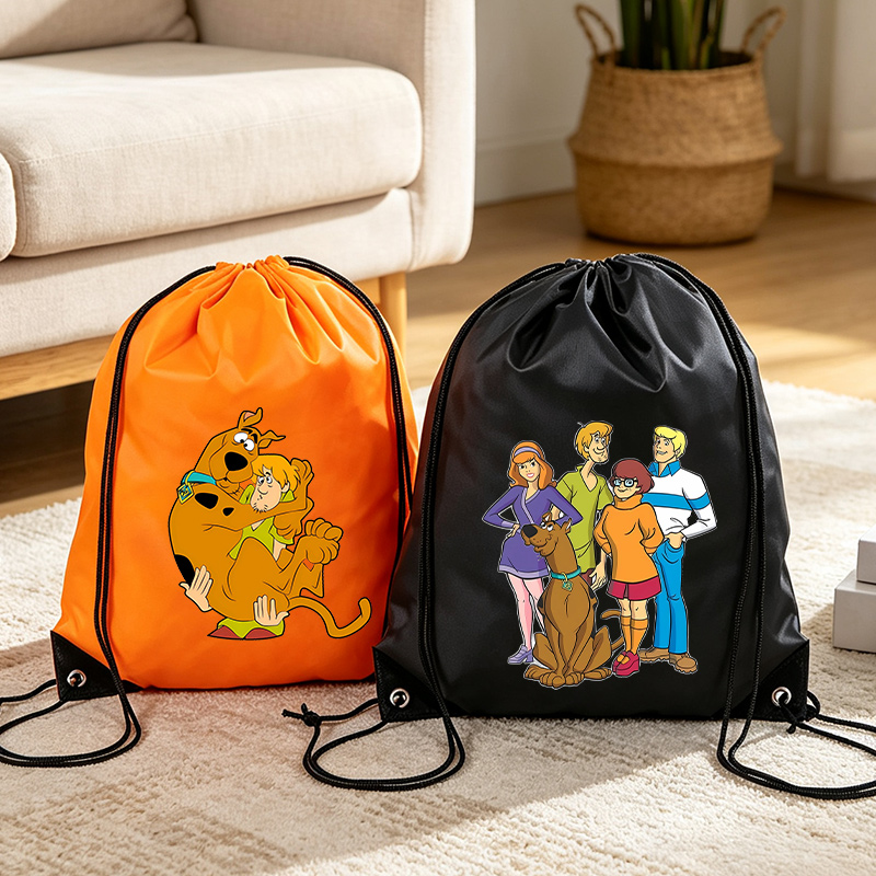 Scooby Doo Drawstring Storage  - Tech Accessories Travel Bag review and price