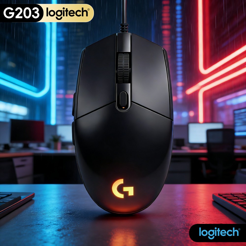 Logitech G203 Wired Gaming Mou - Logitech Mouse G203 review and price